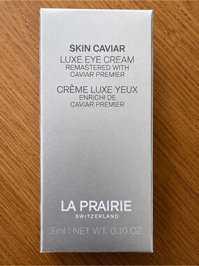 La Prairie Luxe Eye Cream in Silver Packaging 3ml